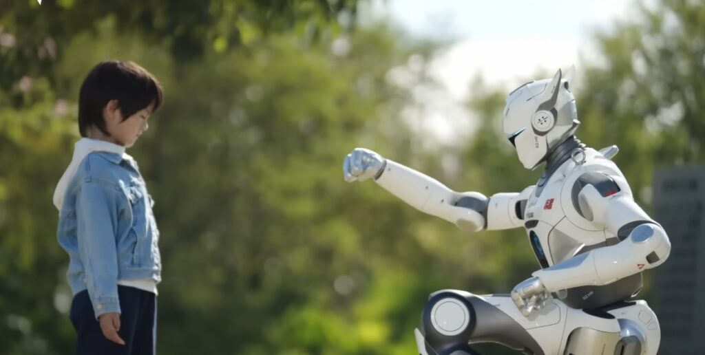 robot T800 di Engine AI