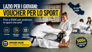 Voucher per lo Sport: come funziona davvero nel Lazio (2026)