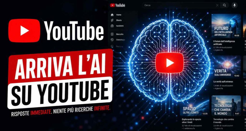 YouTube AI: arriva Ask YouTube che risponde al posto dei video