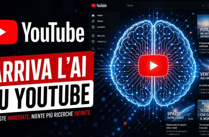 YouTube AI: arriva Ask YouTube che risponde al posto dei video