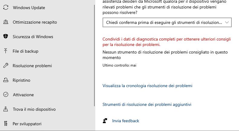 Errore Aggiornamenti Windows Correggere errori Windows Update