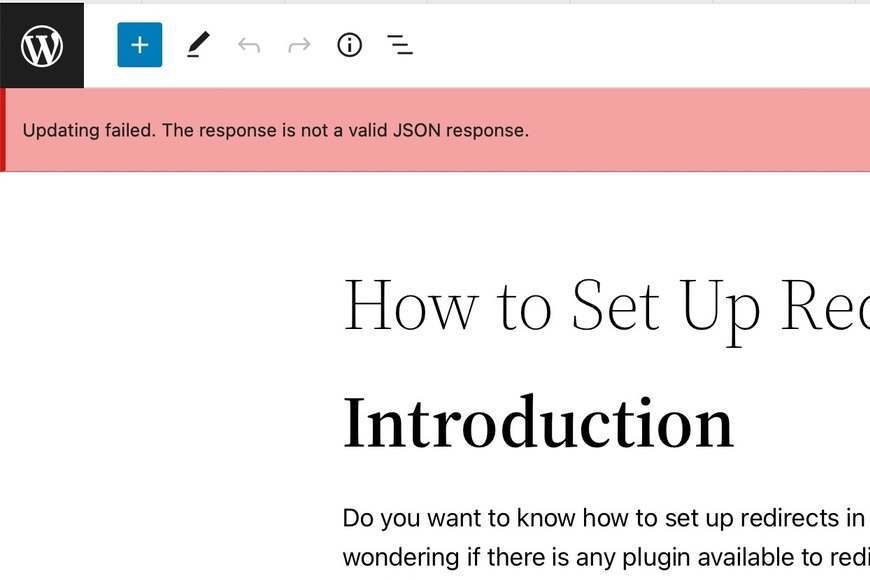 WordPress mostra l’errore JSON non valido? Ecco come risolverlo passo dopo passo