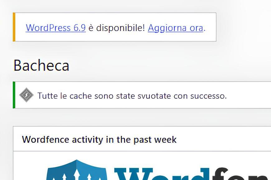Nascondere le notifiche di aggiornamento del core WordPress nell’area admin