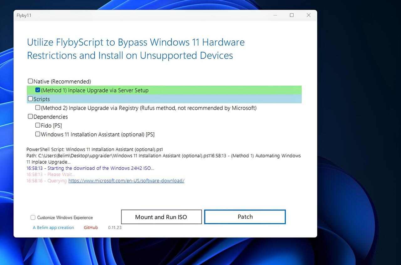 Sblocca Windows 11 24H2: Guida Definitiva all’Aggiornamento su PC Non Compatibili con Flyby11
