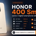 HONOR 400 Smart smartphone economico sotto i 200 euro con batteria 6500mAh