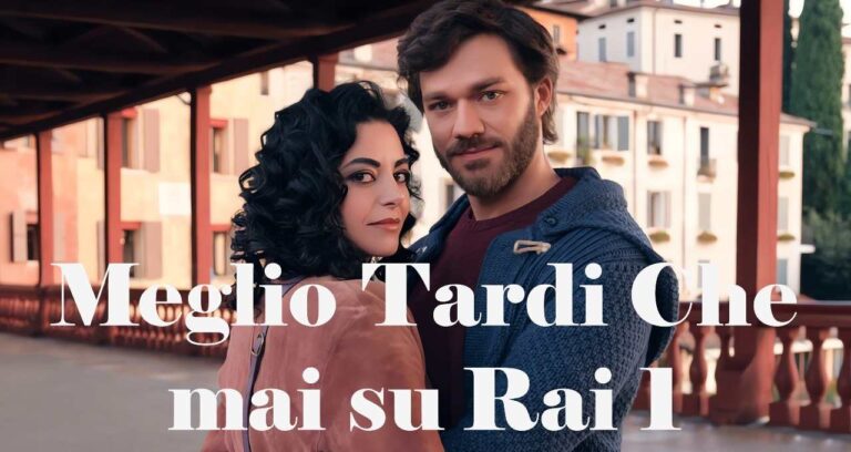 Meglio tardi che mai Rai 1 cover