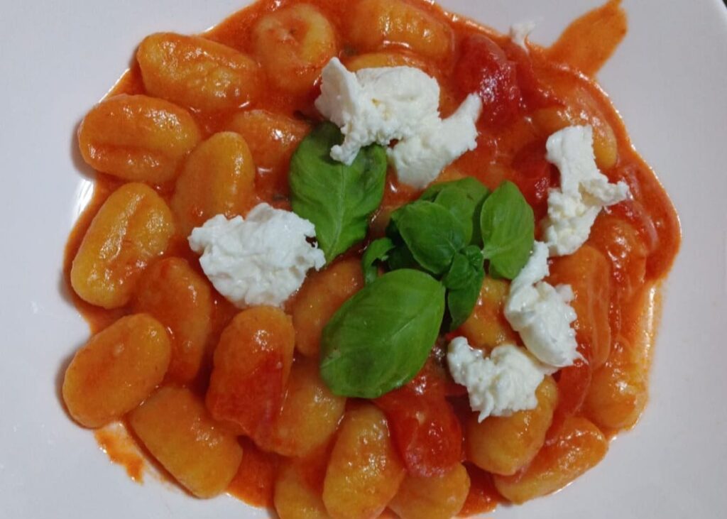 gnocchetti alla caprese
