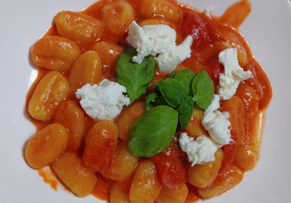 gnocchetti alla caprese