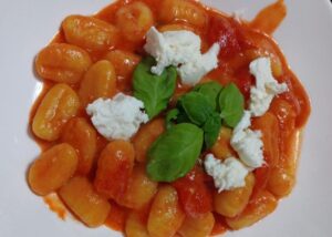 gnocchetti alla caprese
