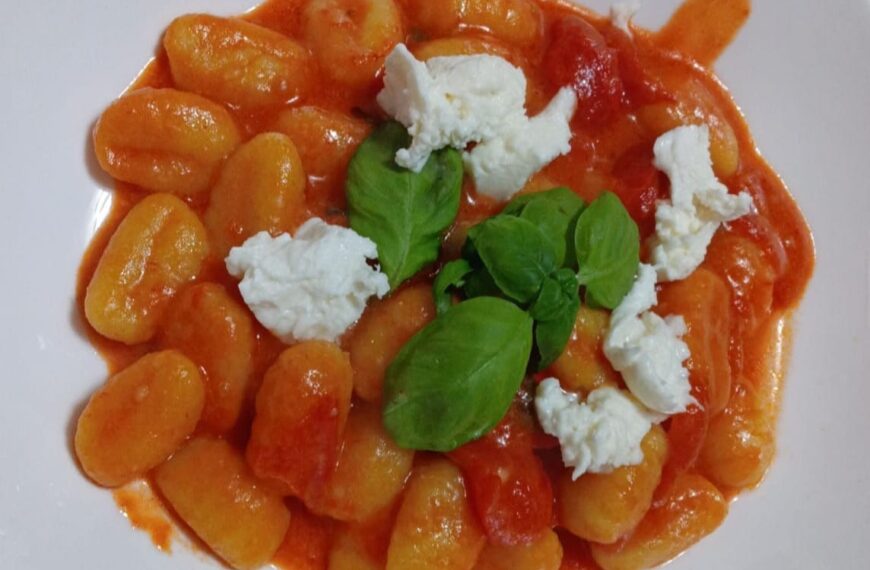gnocchetti alla caprese
