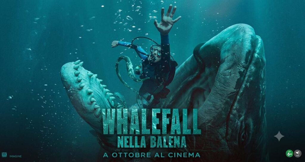 Whalefall: nella Balena, da ottobre al cinema – Il primo sguardo a uno dei survival thriller più attesi del 2026