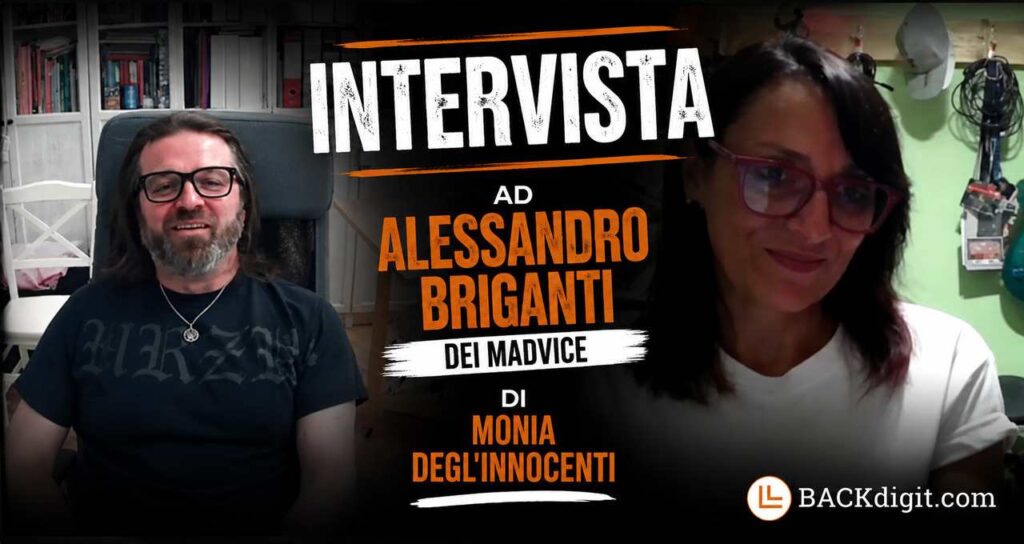 Video intervista ad Alessandro Briganti dei Madvice: Nuovo album L’Ottavo Giorno