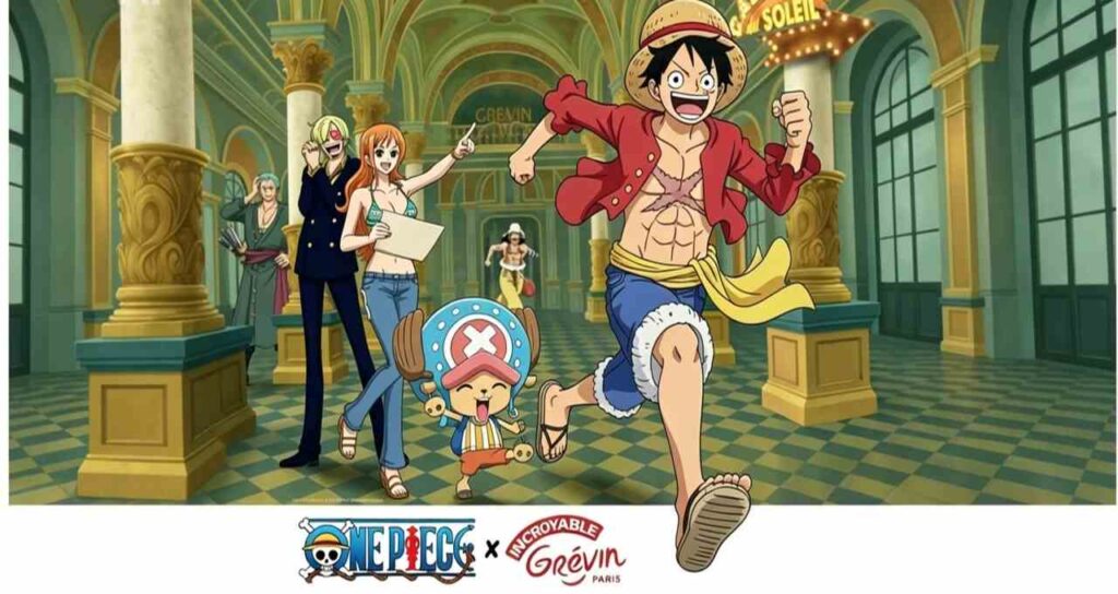 One Piece arriva al Museo Grévin: la Ciurma di Cappello di Paglia debutta a Parigi