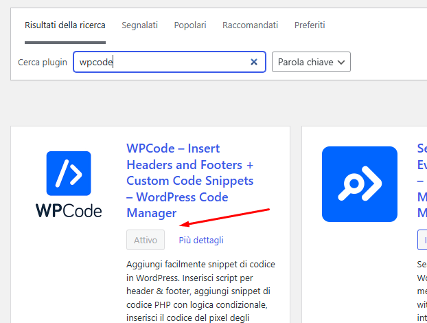 wpcode plugin installa download