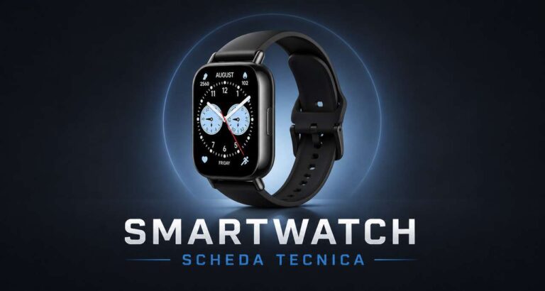 schede tecniche smartwatch specifiche tecniche caratteristiche