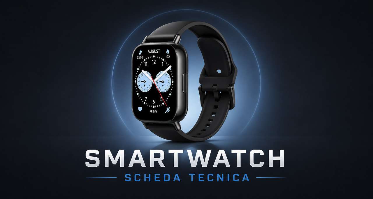 schede tecniche smartwatch specifiche tecniche caratteristiche
