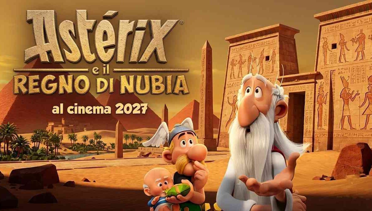 Asterix e il Regno di Nubia cinema 2027