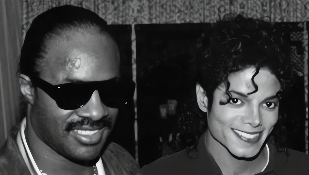 Michael Jackson e Stevie Wonder