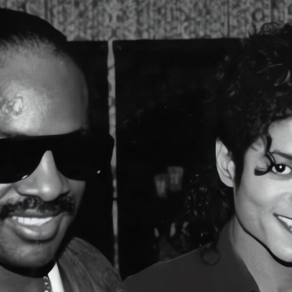 Michael Jackson e Stevie Wonder