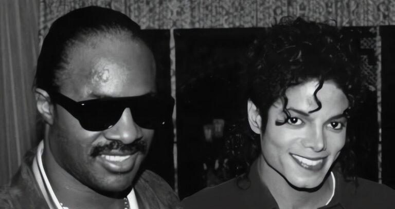 Michael Jackson e Stevie Wonder