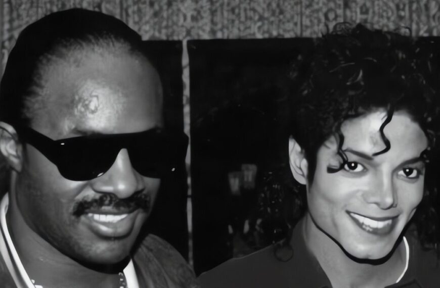 Michael Jackson e Stevie Wonder