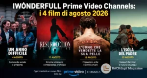 IWONDERFULL Prime Video Channels agosto 2026