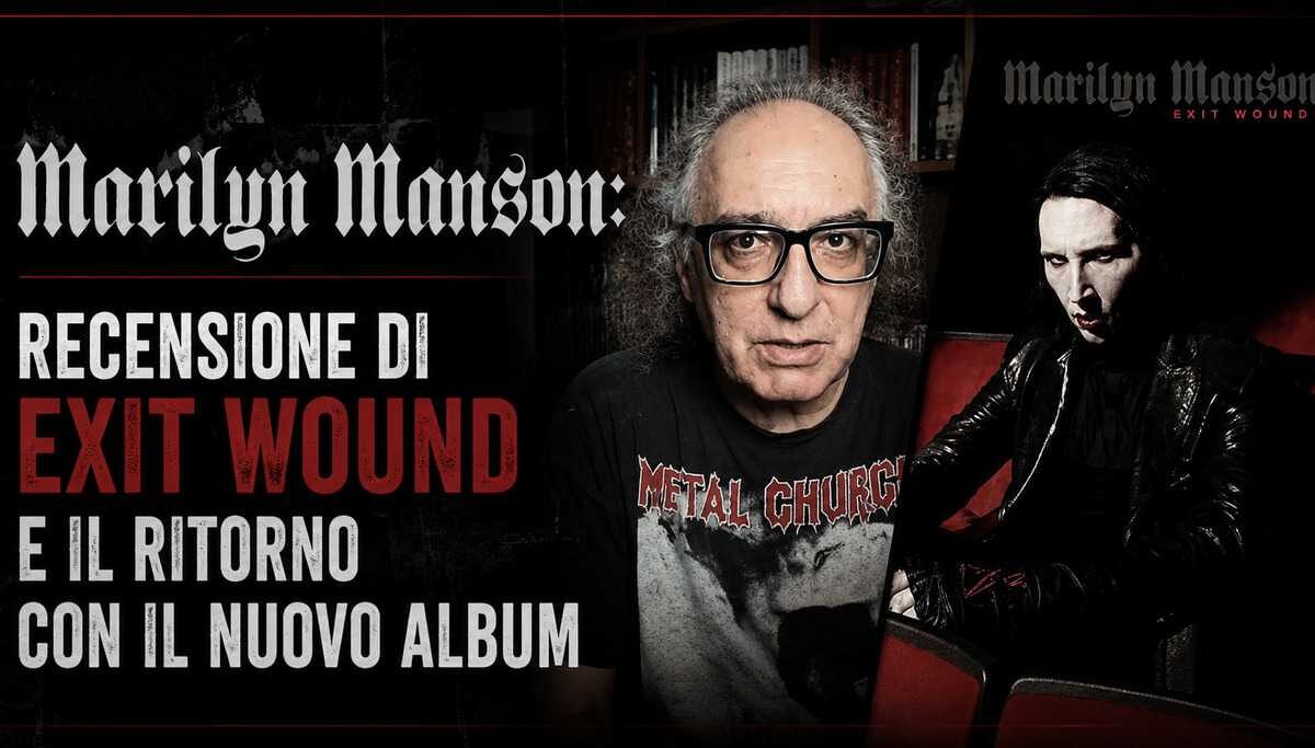 Marilyn Manson Exit Wound cover