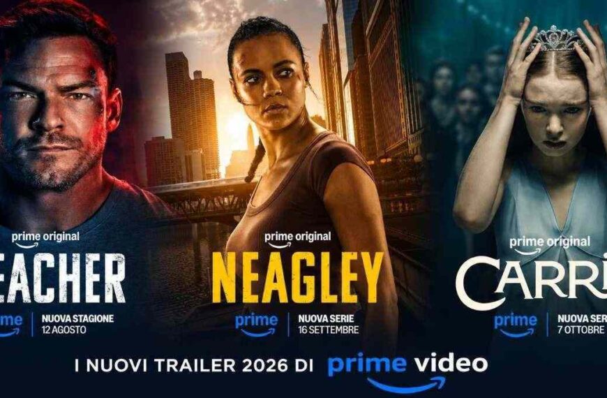 Prime Video nuovi trailer 2026