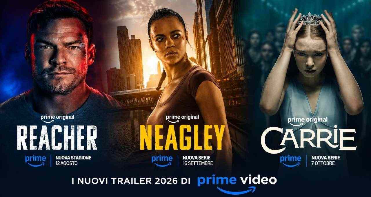 Prime Video nuovi trailer 2026