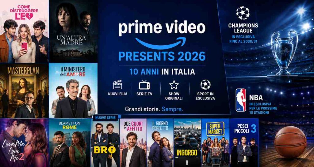 nuovi film Prime Video 2026
