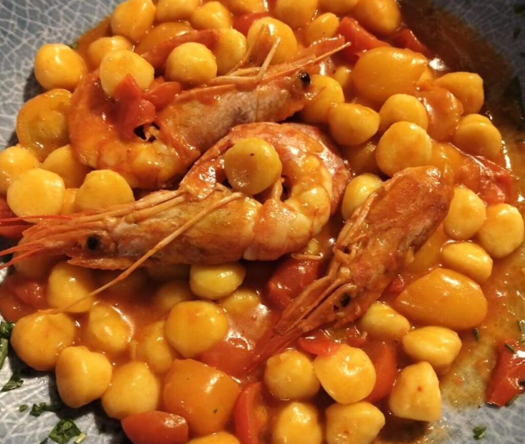 Gnocchetti gamberi zucca