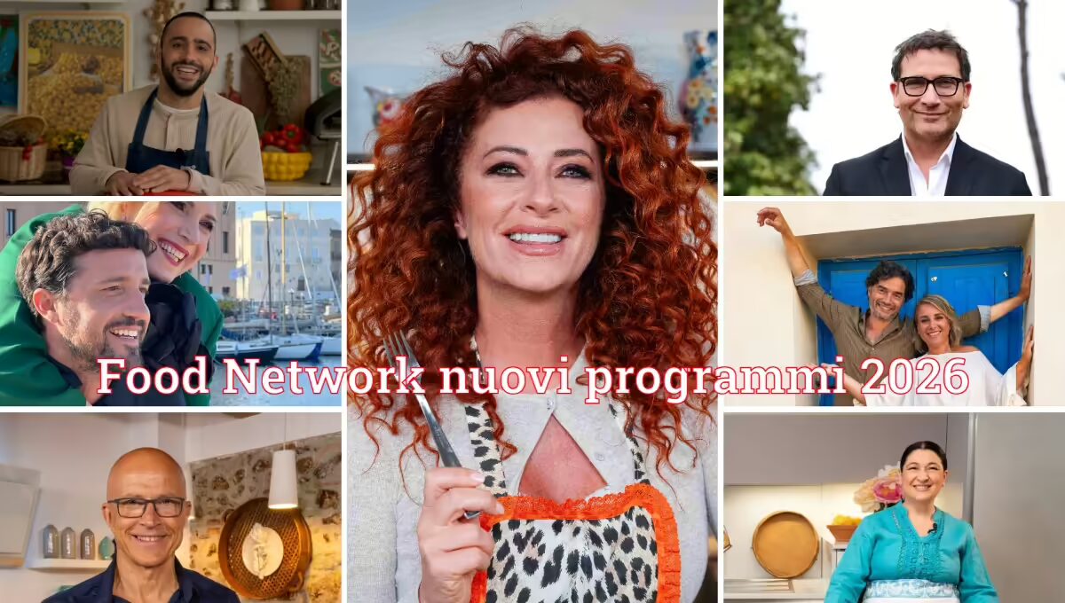 Food Network nuovi programmi 2026
