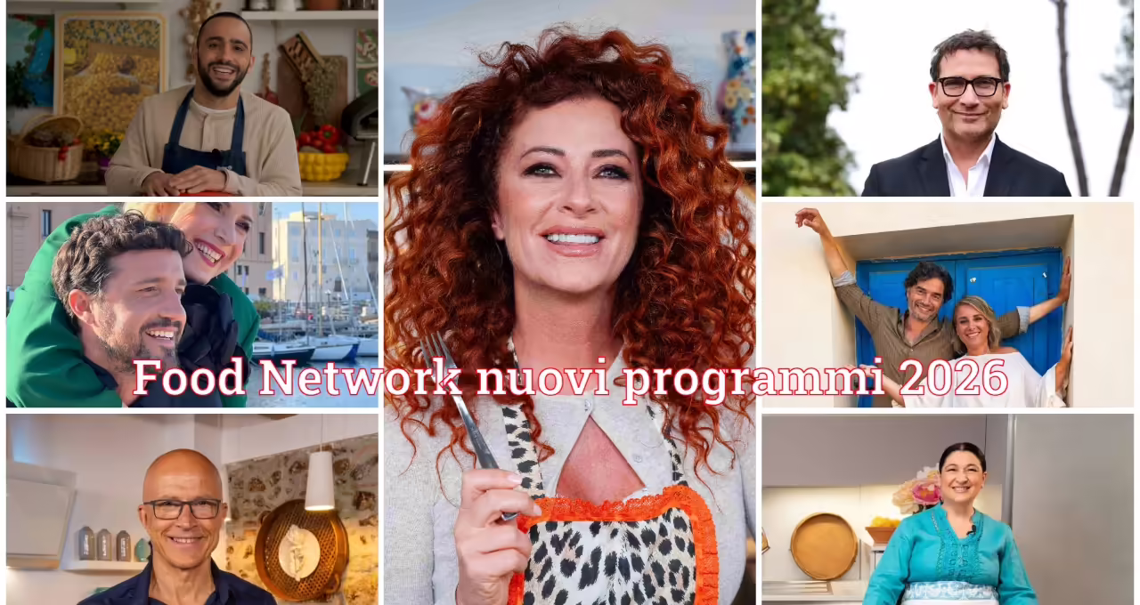 Food Network nuovi programmi 2026