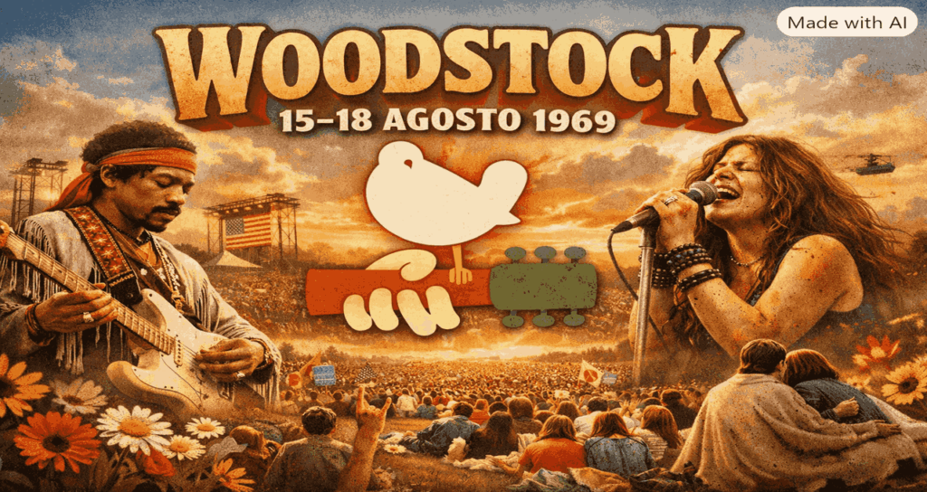 WOODSTOCK 1969: IL FERRAGOSTO CHE HA CAMBIATO IL MONDO