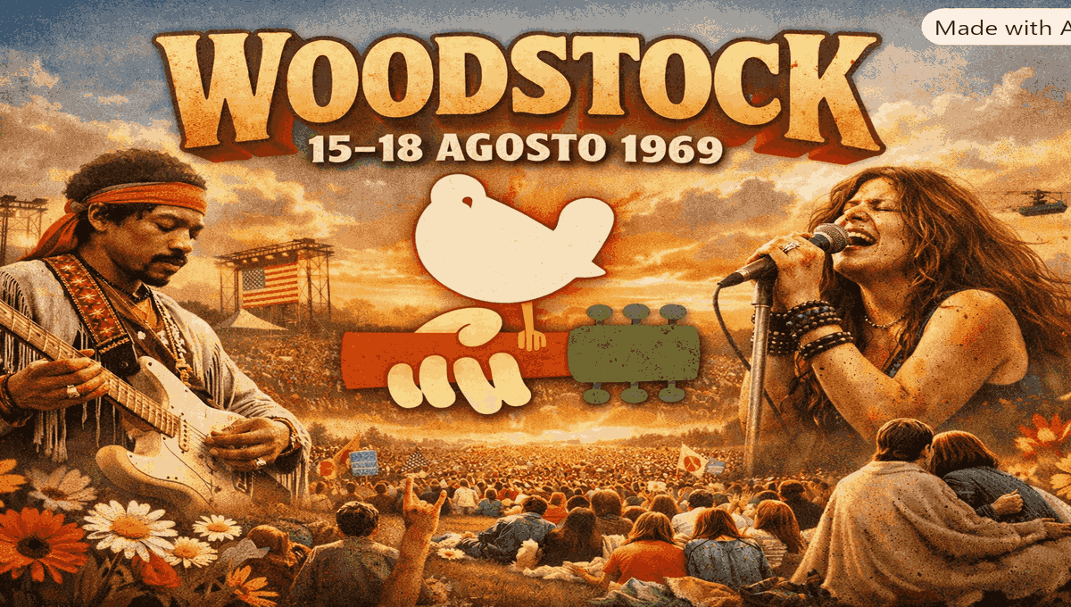 WOODSTOCK 1969: IL FERRAGOSTO CHE HA CAMBIATO IL MONDO