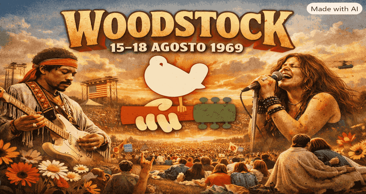 WOODSTOCK 1969: IL FERRAGOSTO CHE HA CAMBIATO IL MONDO