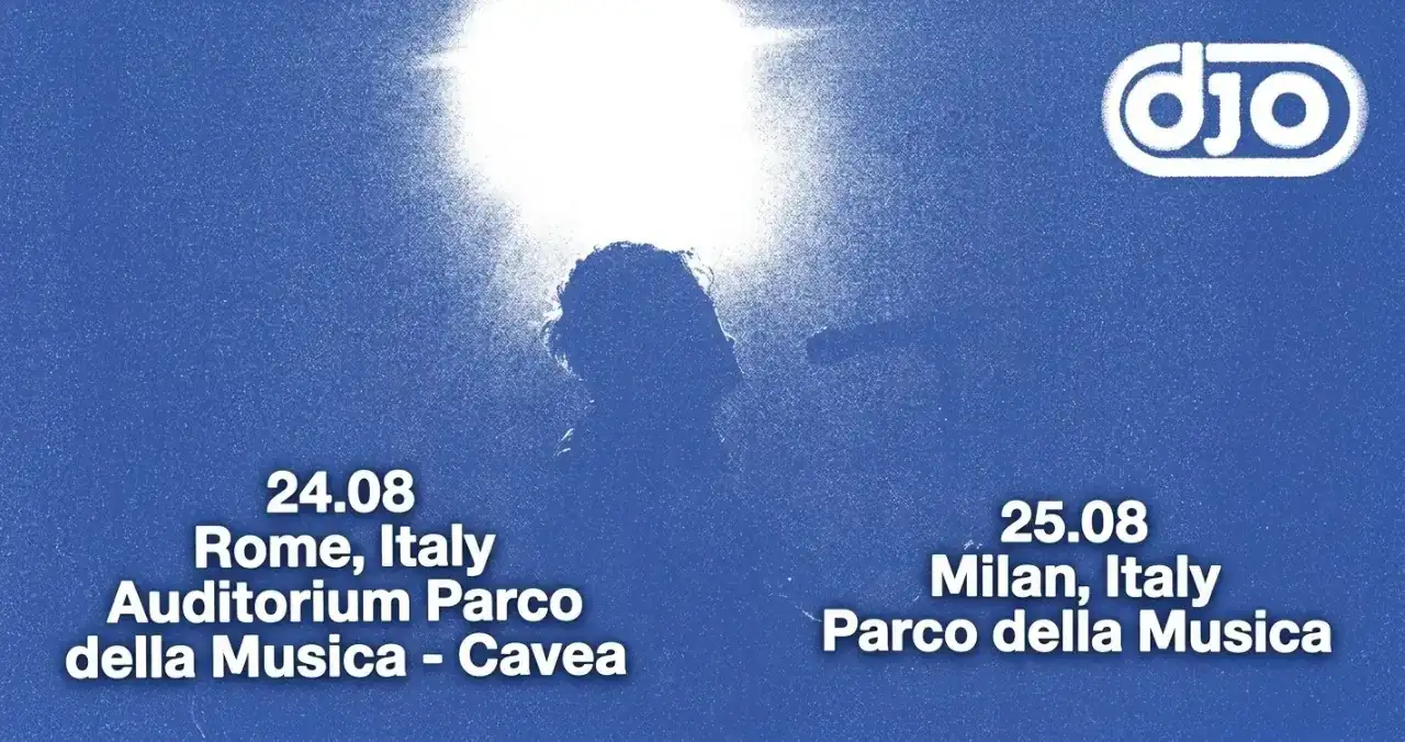 Djo al Parco della Musica di Milano per i concerti 2026