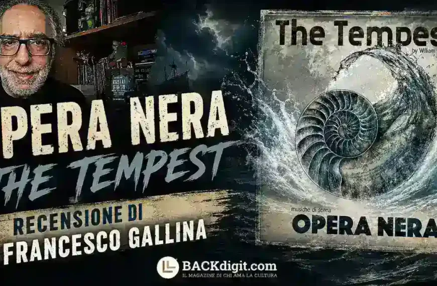 Opera Nera The Tempest cover
