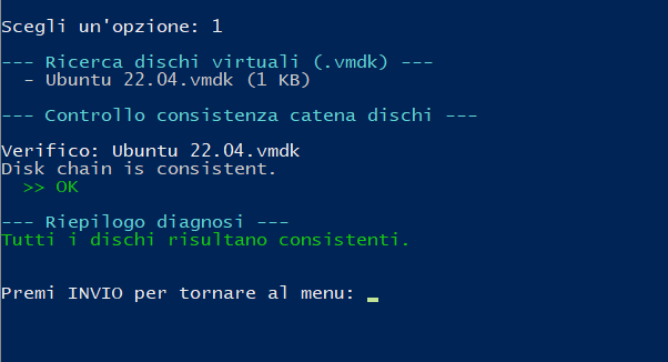 VMware The specified virtual disk needs repair