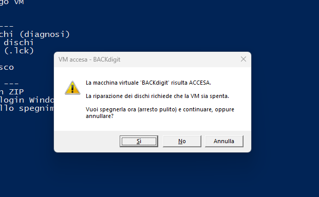 VMware The specified virtual disk needs repair, vm accesa