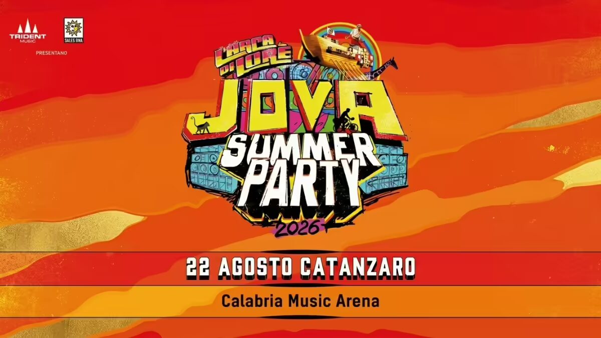 Jova Summer Party 2026 Catanzaro
