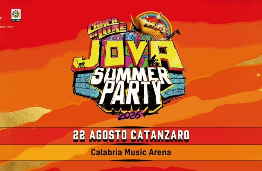 Jova Summer Party 2026 Catanzaro