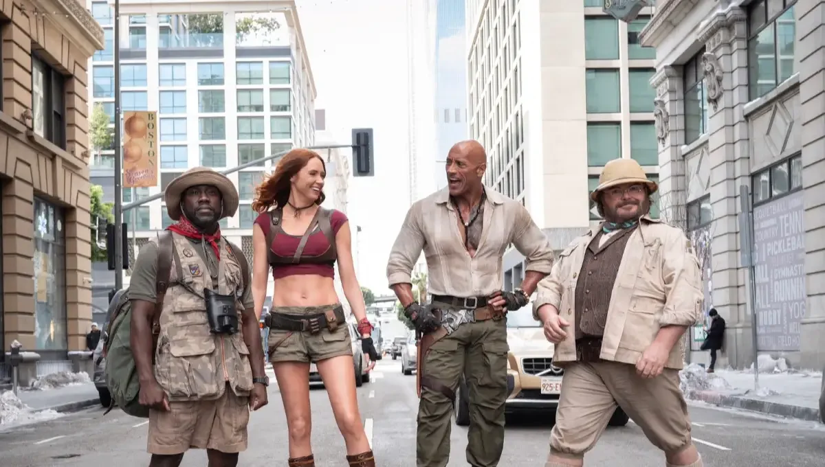 Jumanji: Open World, il trailer svela un’avventura senza confini: questa volta il gioco invade il mondo reale
