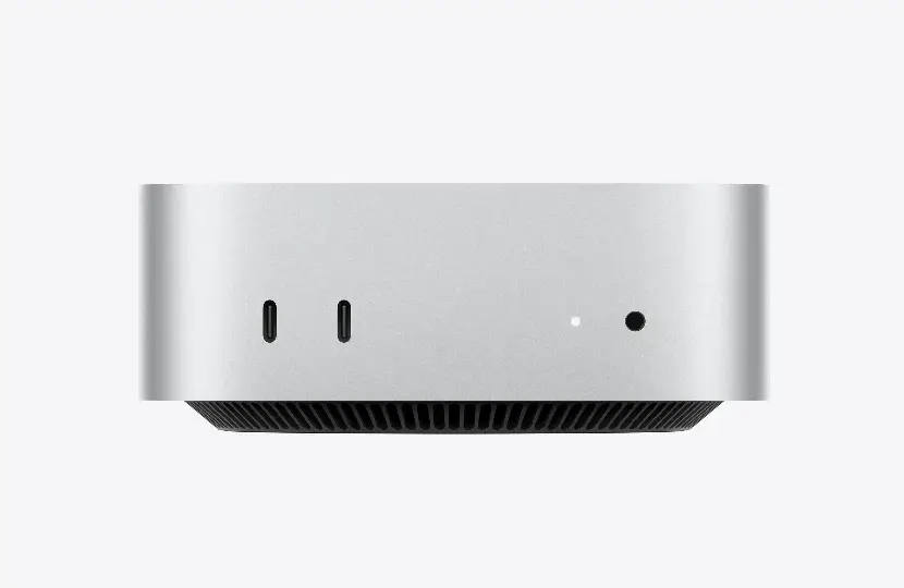 Mac mini M6 benchmark frontale
