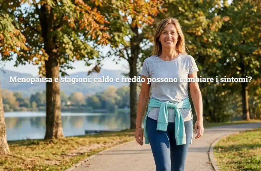 Menopausa e stagioni: caldo e freddo possono cambiare i sintomi?