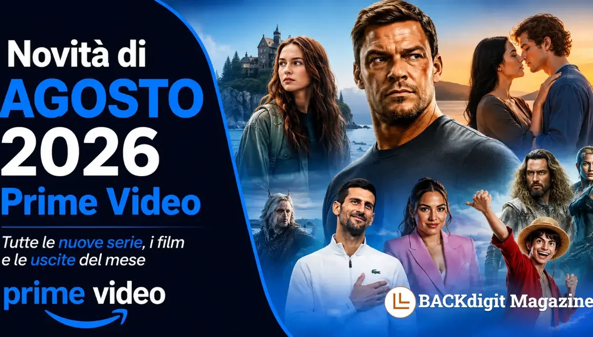 novità di agosto 2026 Prime Video