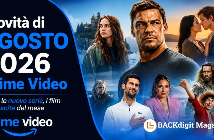 novità di agosto 2026 Prime Video