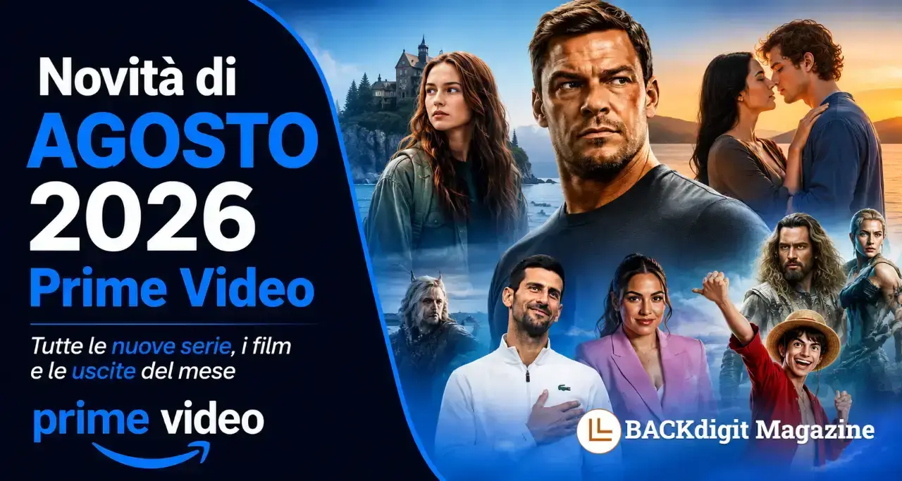 novità di agosto 2026 Prime Video