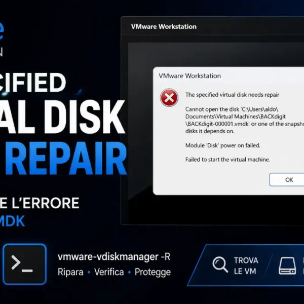 vmware-the-specified-virtual-disk-needs-repair