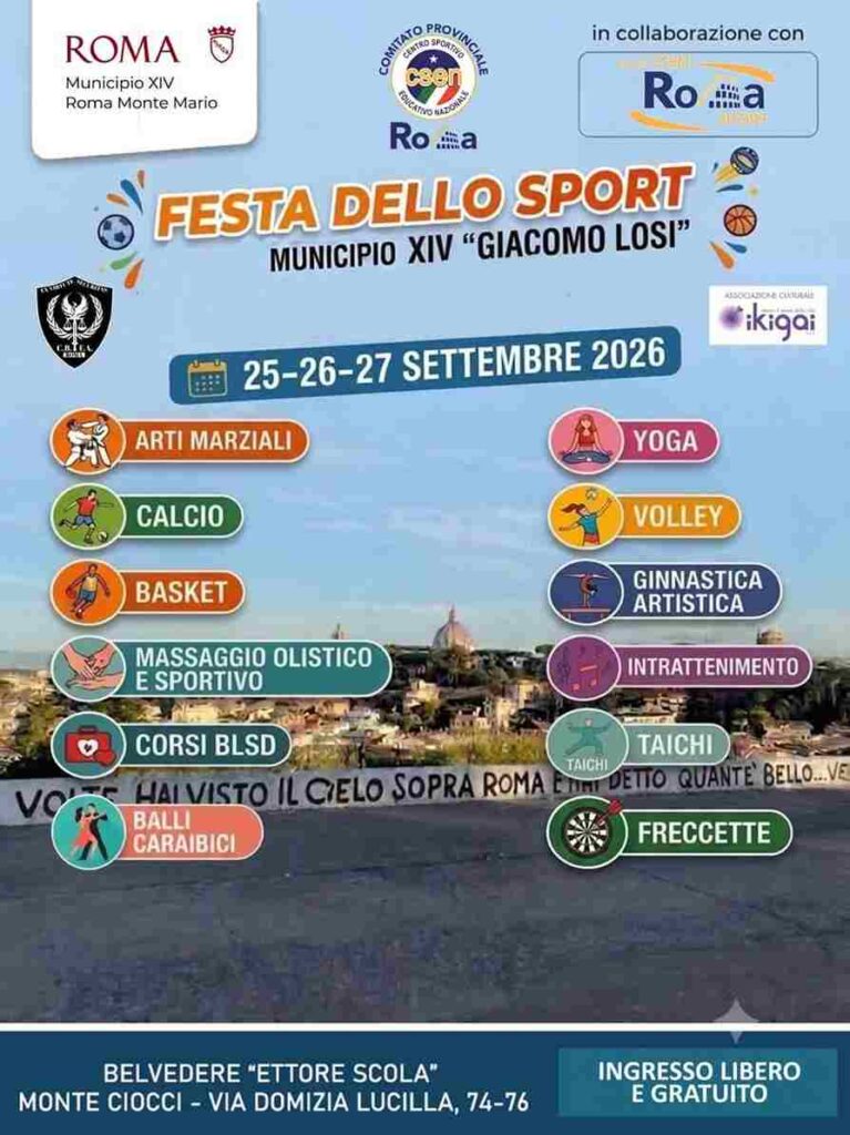 Festa sport Giacomo Losi